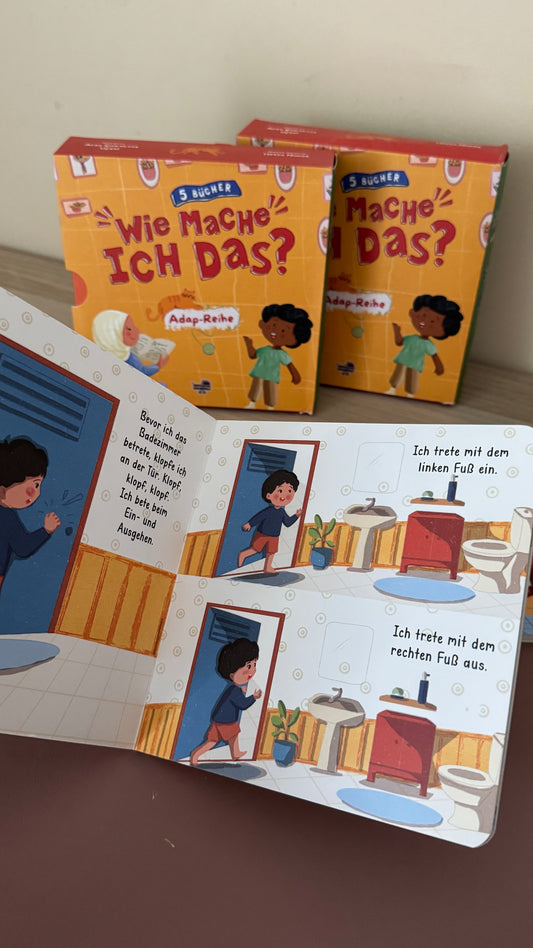 Wie mache Ich das Adap-Reihe 5 Bücher