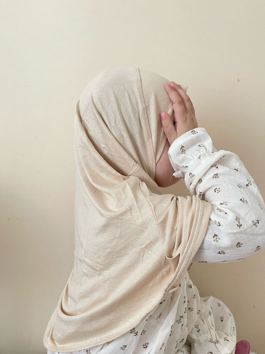 Mädchen Hijab - Einteilig