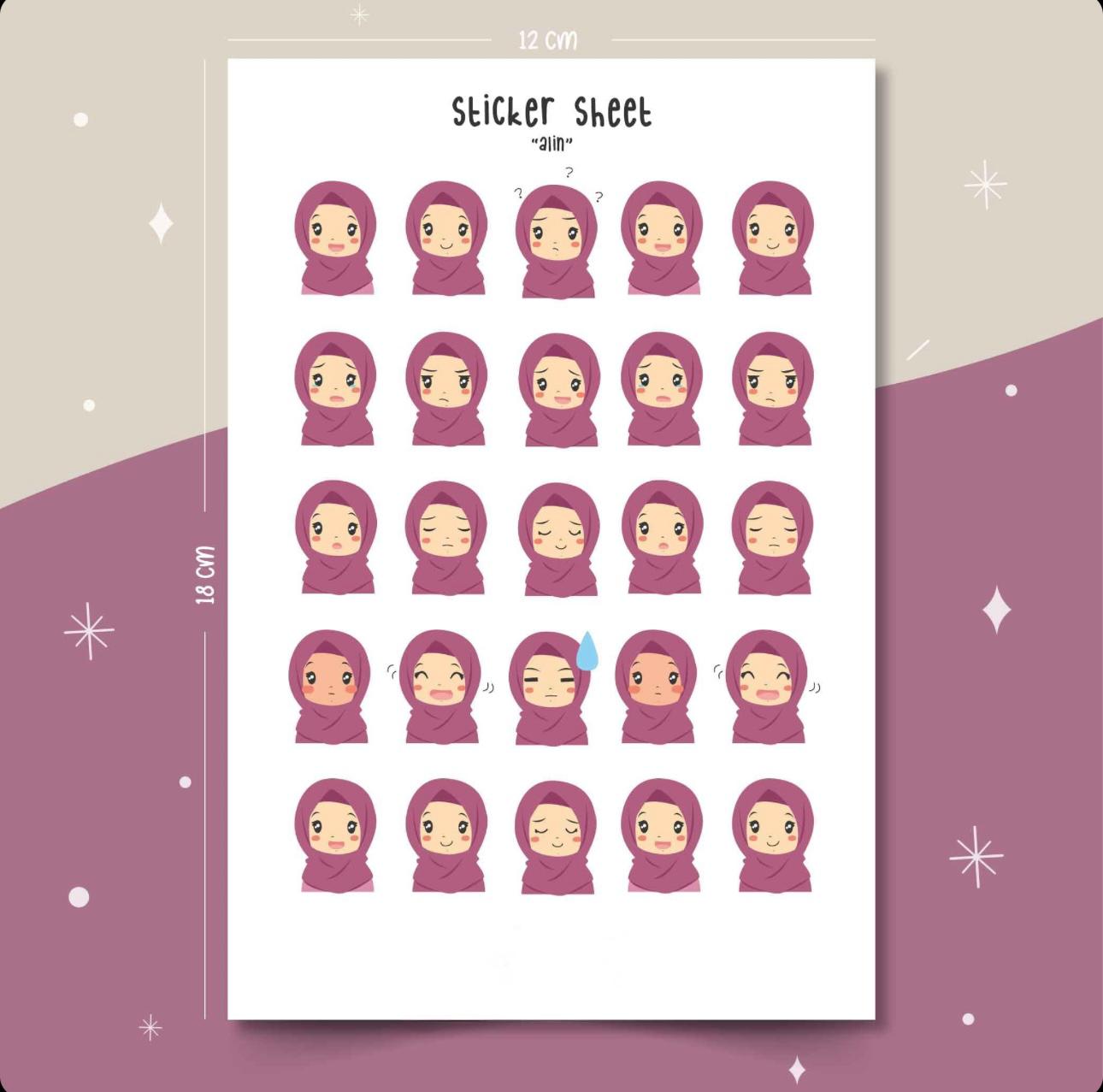 Sticker „Alin“