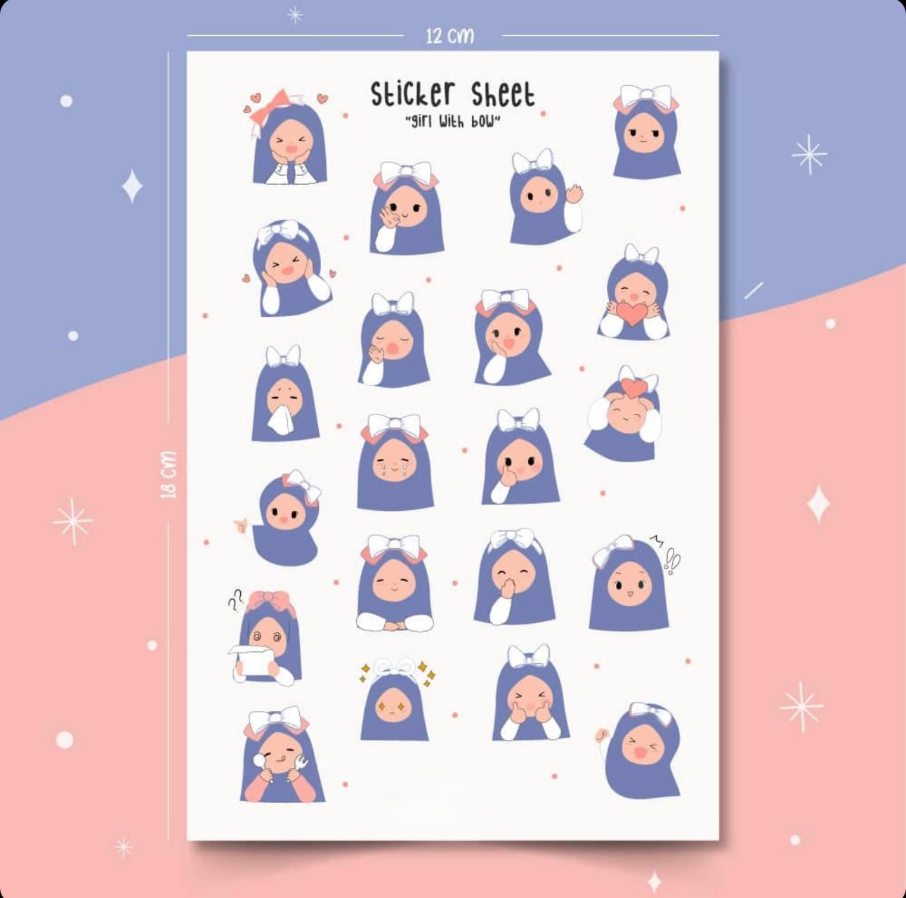 Sticker „Girl“