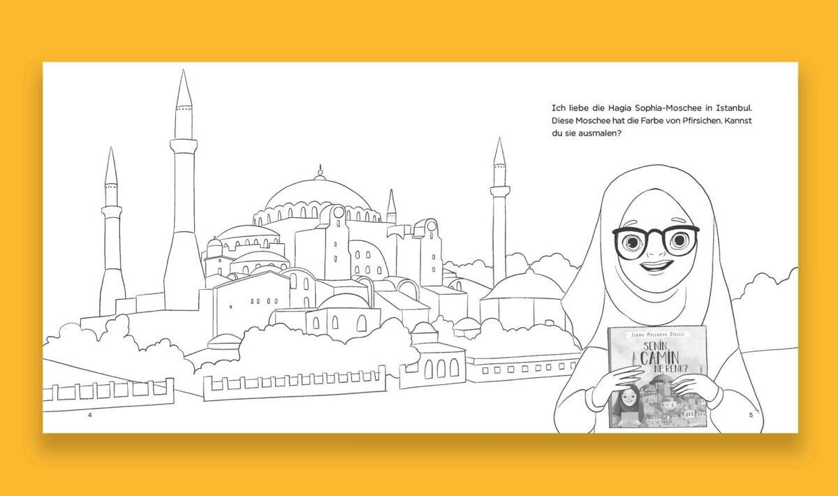 Dein Moschee Malbuch