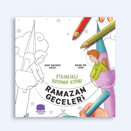 Etkinlikli Boyama Kitabı Ramazan Geceleri