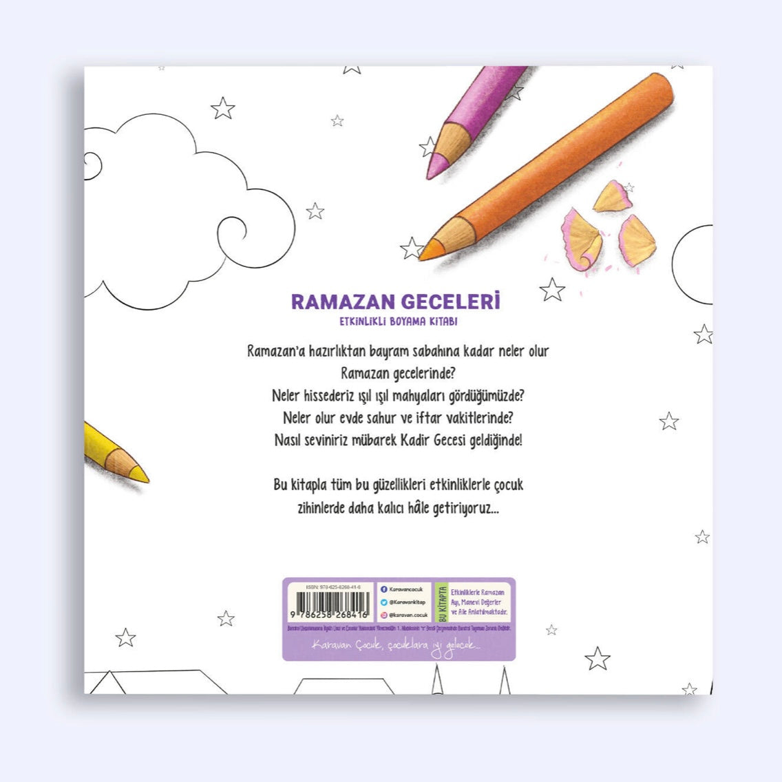 Etkinlikli Boyama Kitabı Ramazan Geceleri