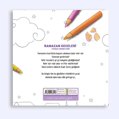 Etkinlikli Boyama Kitabı Ramazan Geceleri