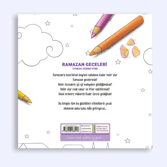 Etkinlikli Boyama Kitabı Ramazan Geceleri
