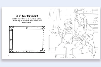 Ramadan Nächte Mal-Und Aktivitätsbuch