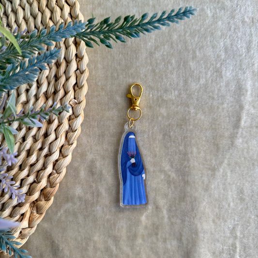 Anhänger „Niqabi Blau“