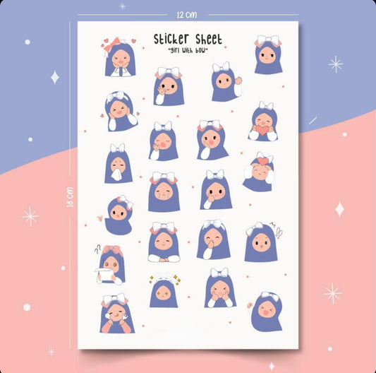 Sticker „Girl“