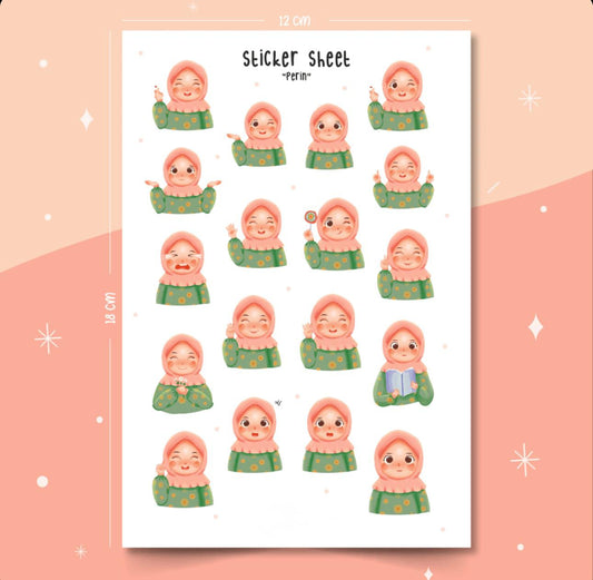 Sticker „Pink“